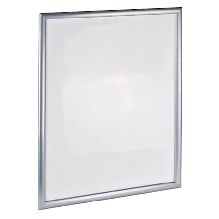 Azar Displays Wall Mount Plastic Snap Poster Frame 22'' x 28'' Portrait/Landscape Sign Holder Frame 300342-SLV